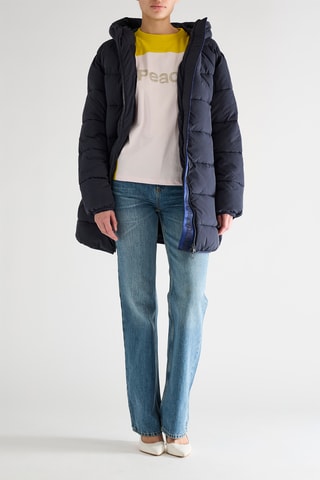 Doudoune à capuche - Bleu foncé