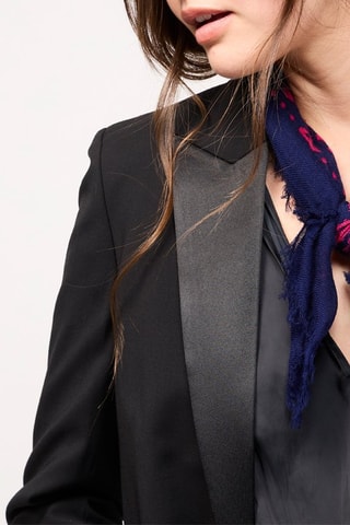 Foulard en cachemire - Bleu marine