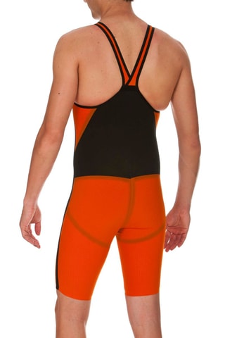 Combinaison de bain - Orange et noir