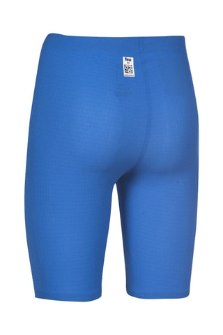 Maillot 1 pièce et cycliste de bain Powerskin - Noir et bleu électrique