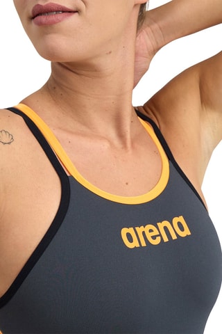 Maillot 1 pièce - Gris foncé