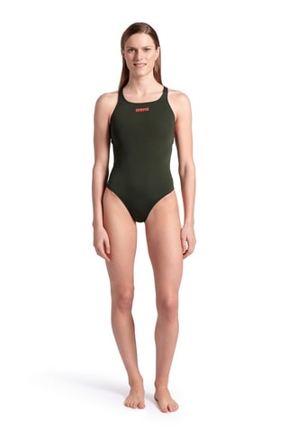Maillot 1 pièce - Vert foncé