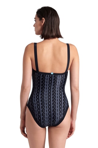 Maillot 1 pièce Monogram - Noir