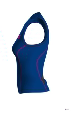 Débardeur de bain - Bleu