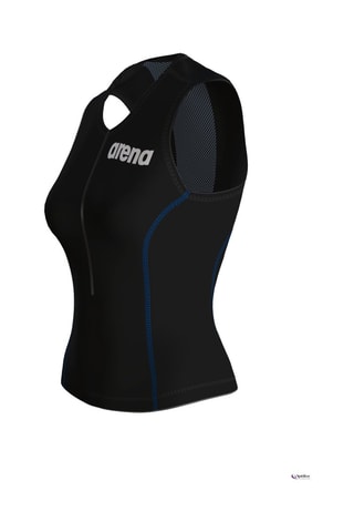 Débardeur de bain - Noir et bleu