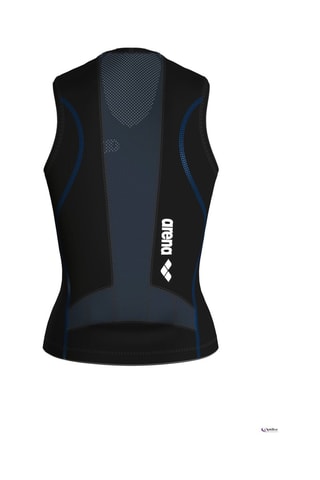 Débardeur de bain - Noir et bleu