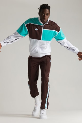 Veste - Blanc et turquoise