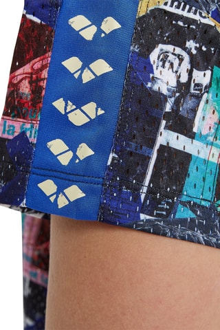 Crop top - Anthracite et beige