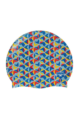 Bonnet de bain en silicone - Bleu