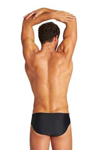 Slip de bain Threefold Brief - Noir