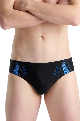 Slip de bain Graphic - Noir