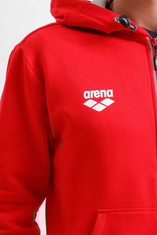 Sweat à capuche - Rouge