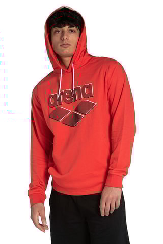 Sweat à capuche - Rouge