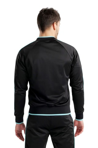 Sweat - Noir et turquoise