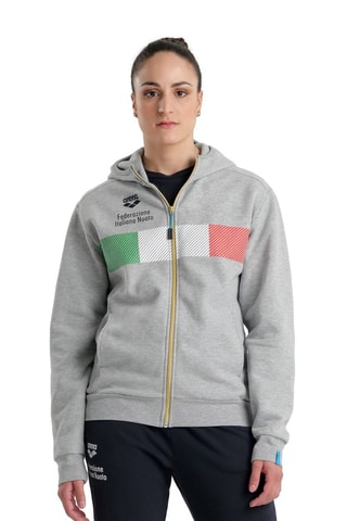 Sweat à capuche - Gris chiné