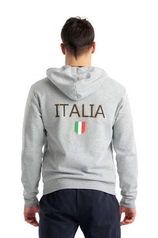 Sweat à capuche - Gris chiné