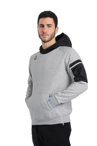 Sweat à capuche - Gris chiné