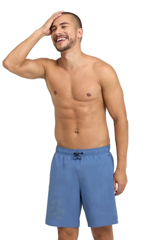 Short de bain - Bleu-gris