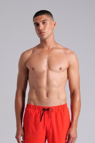 Short de bain - Rouge