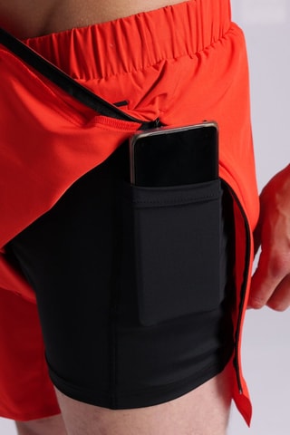 Short de bain - Rouge