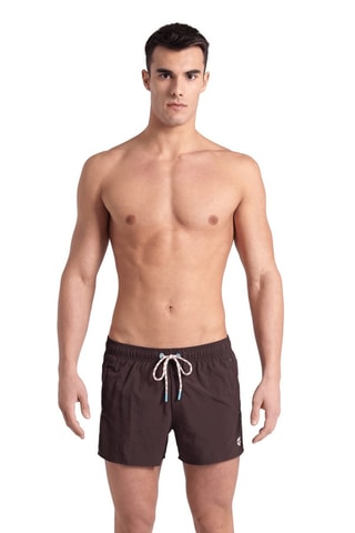 Short de bain Pro_File - Marron foncé