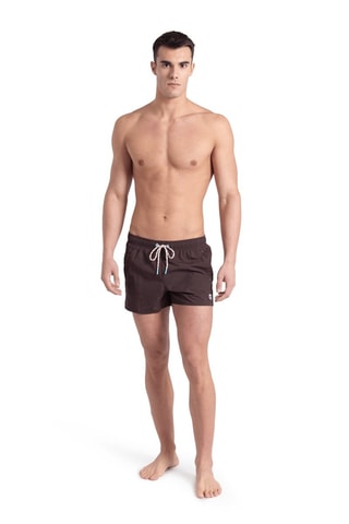 Short de bain Pro_File - Marron foncé