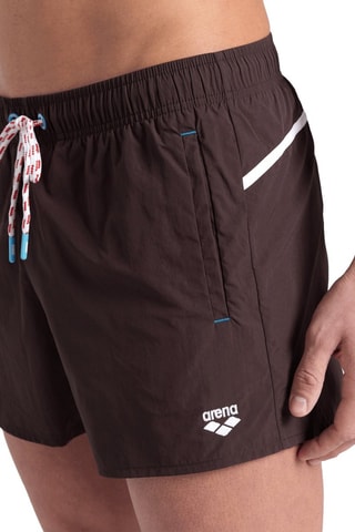 Short de bain Pro_File - Marron foncé