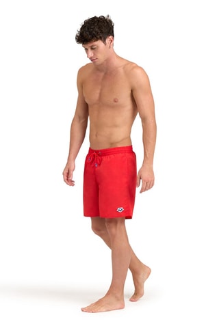 Short de bain - Rouge