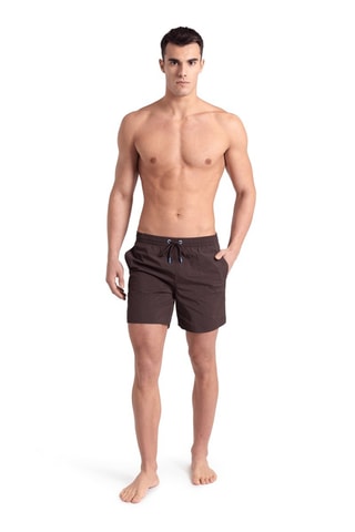 Short de bain - Marron foncé