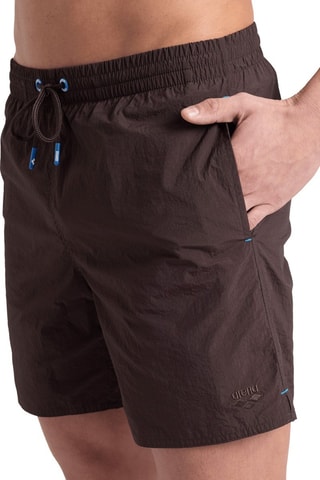 Short de bain - Marron foncé