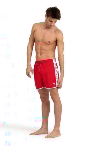 Short de bain - Rouge