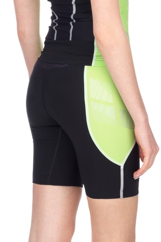 Cycliste de bain - Noir et vert clair