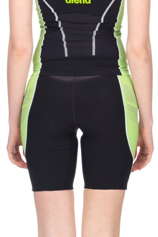 Cycliste de bain - Noir et vert clair