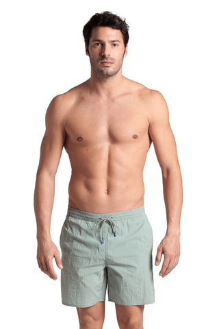 Short de bain Solid - Vert-gris