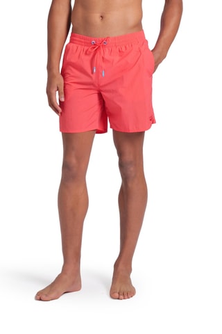 Short de bain Solid - Corail