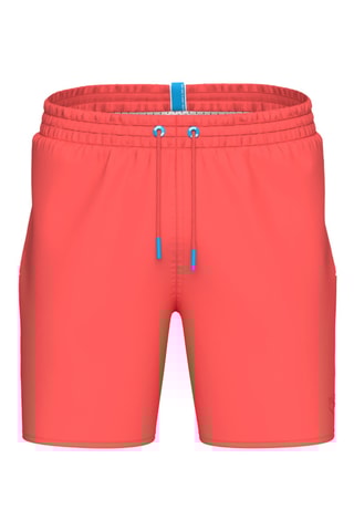 Short de bain Solid - Corail