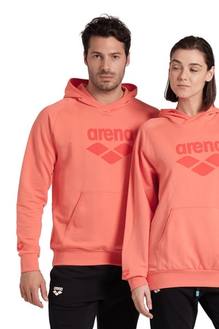 Sweat à capuche Graphic - Corail