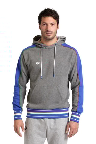 Sweat à capuche Inserts - Gris foncé chiné