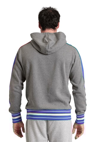 Sweat à capuche Inserts - Gris foncé chiné