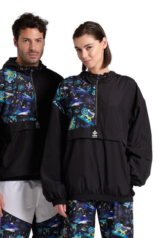 Veste à capuche Fun Planet - Noir