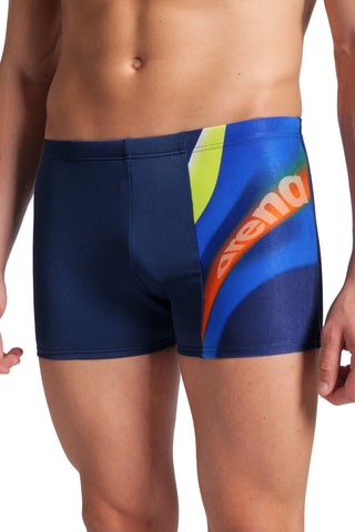 Short de bain One Print Low Waist - Bleu marine