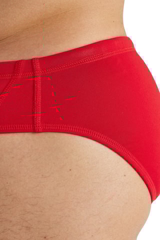 Slip de bain Solid Waterpolo - Rouge