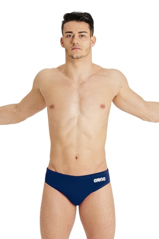 Slip de bain Solid Waterpolo - Bleu marine
