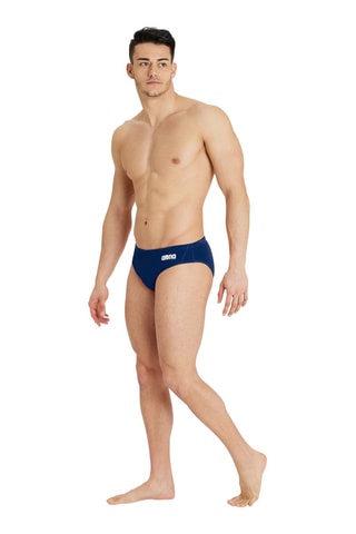 Slip de bain Solid Waterpolo - Bleu marine