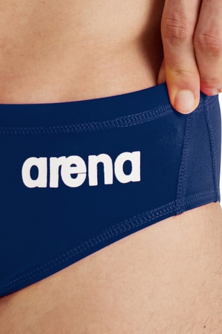 Slip de bain Solid Waterpolo - Bleu marine