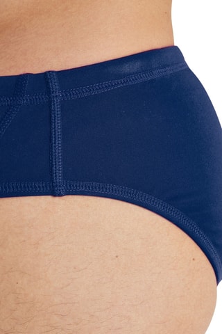 Slip de bain Solid Waterpolo - Bleu marine