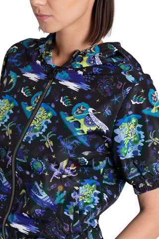 Veste à capuche Fun Planet - Noir