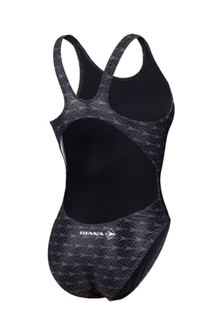 Maillot 1 pièce Tech AO - Noir