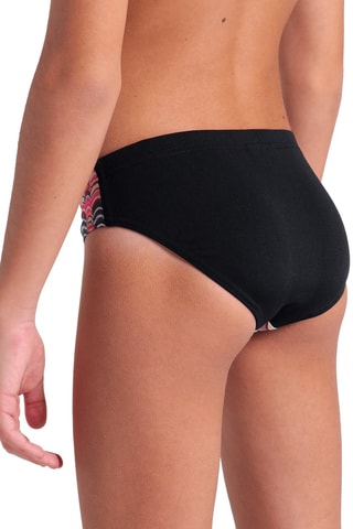 Slip de bain Ondulation - Noir