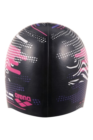 Bonnet de bain Print Jr - Noir